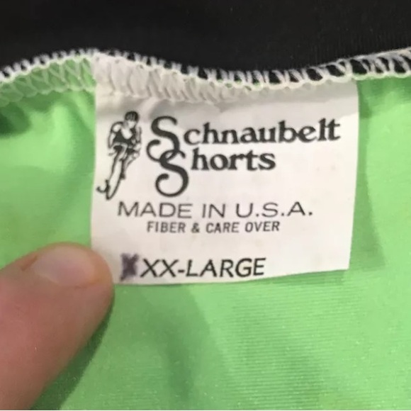 DUPONT Fluorescent GREEN BLACK Cycling Shirt NEW Lycra Schnaubelt Biking mens 2X - Picture 8 of 14